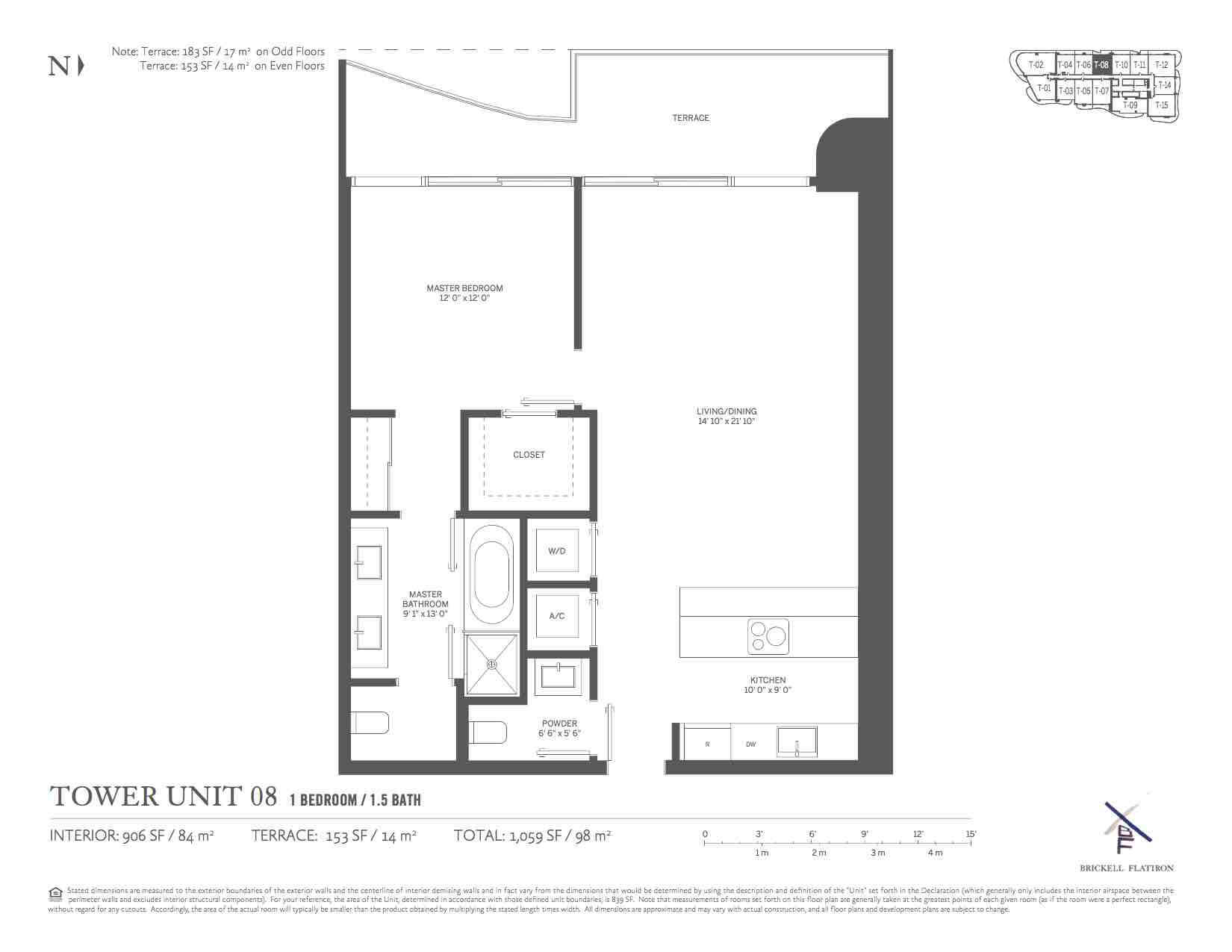 Floorplans - Brickell Flatiron Brickel Flatiron